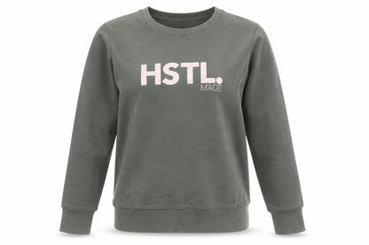 Womens UK Size S HSTL Made Green Pullover Sweatshirt