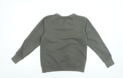 Womens UK Size S HSTL Made Green Pullover Sweatshirt