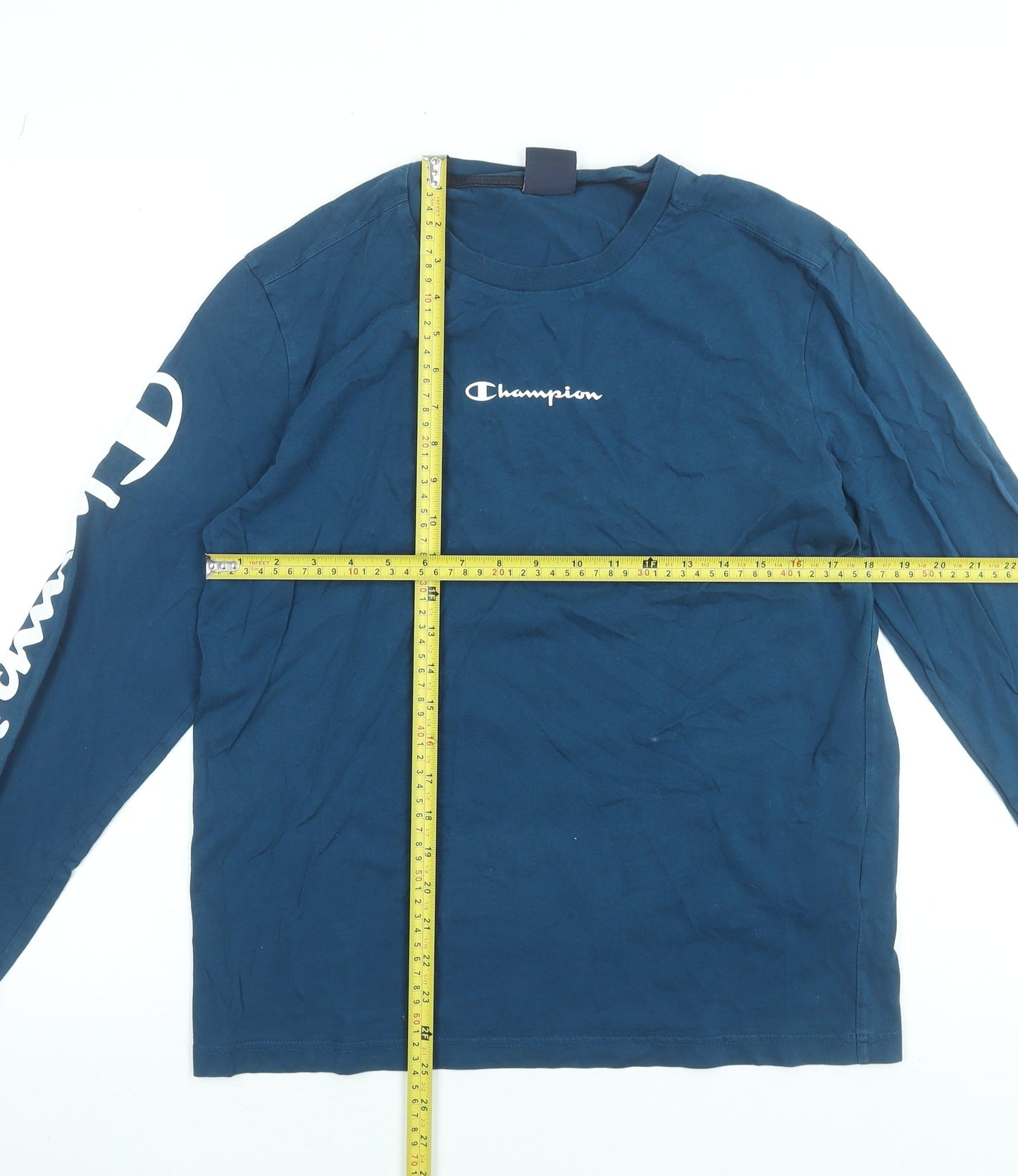 Mens UK Size M Champion Blue  T-Shirt
