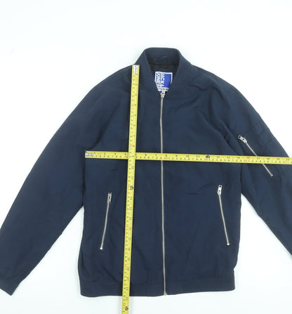 Boys UK Size 152 JACK & JONES Blue Bomber Jacket