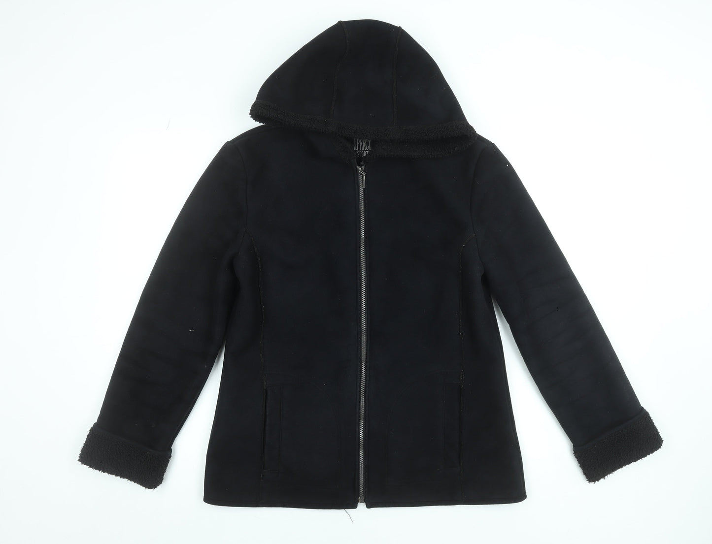 Womens UK Size M J. Percy Sport Black Basic Jacket