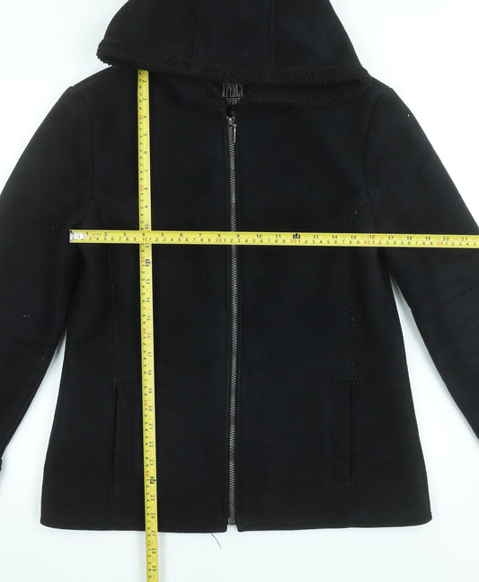 Womens UK Size M J. Percy Sport Black Basic Jacket