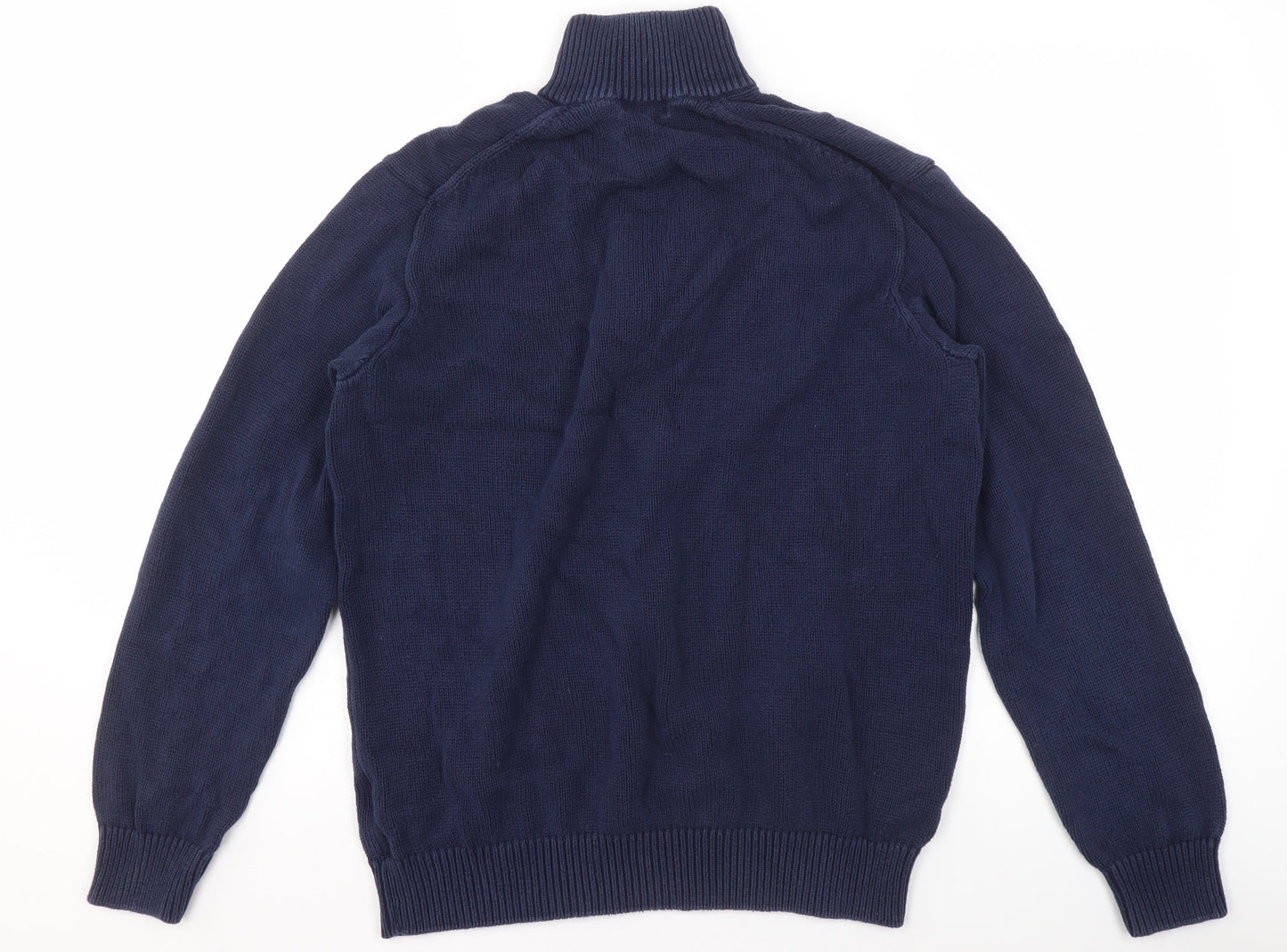 Womens UK Size M U.S. Polo Assn. Blue Pullover Sweatshirt