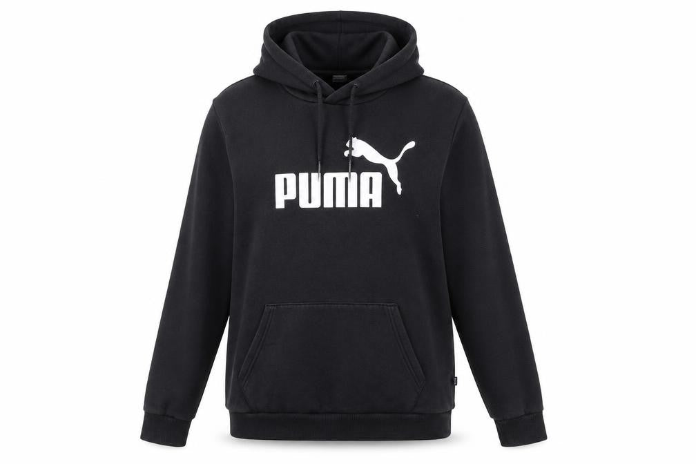 Womens UK Size M PUMA Black Pullover Hoodie