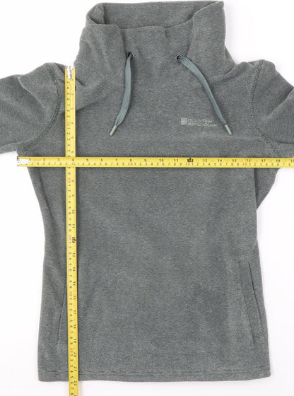 Womens UK Size 8 Mountain Warehouse Grey Pullover Sweatshirt