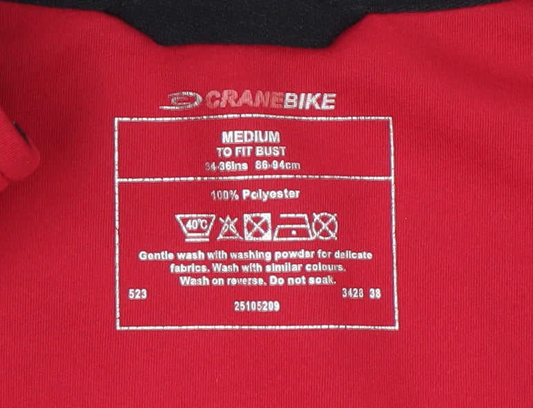 Womens UK Size M Crane Red Soft Shell