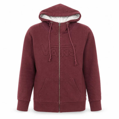 Womens UK Size S VANS Red Basic Jacket