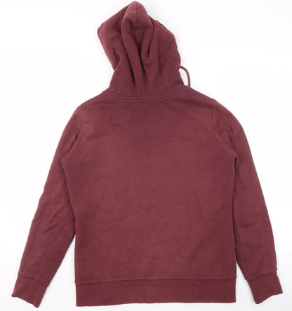 Womens UK Size S VANS Red Basic Jacket