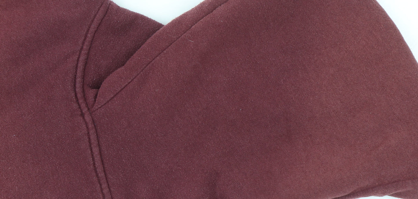 Womens UK Size S VANS Red Basic Jacket