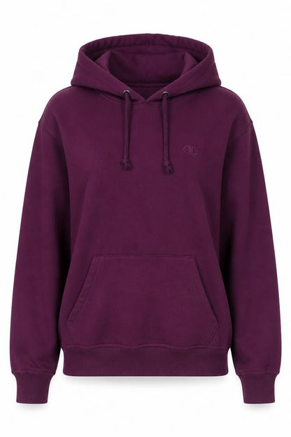 Womens UK Size M Champion Purple Pullover Hoodie