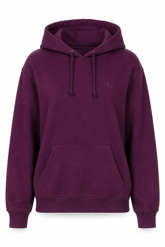 Womens UK Size M Champion Purple Pullover Hoodie