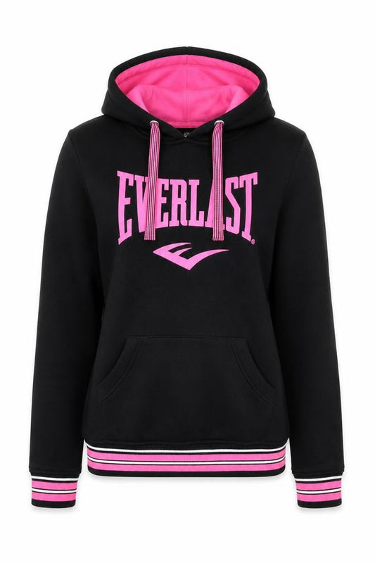 Womens UK Size 10 Everlast Black Pullover Hoodie