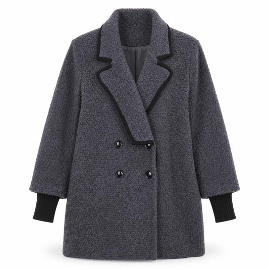 Womens UK Size S Oasis Grey Overcoat