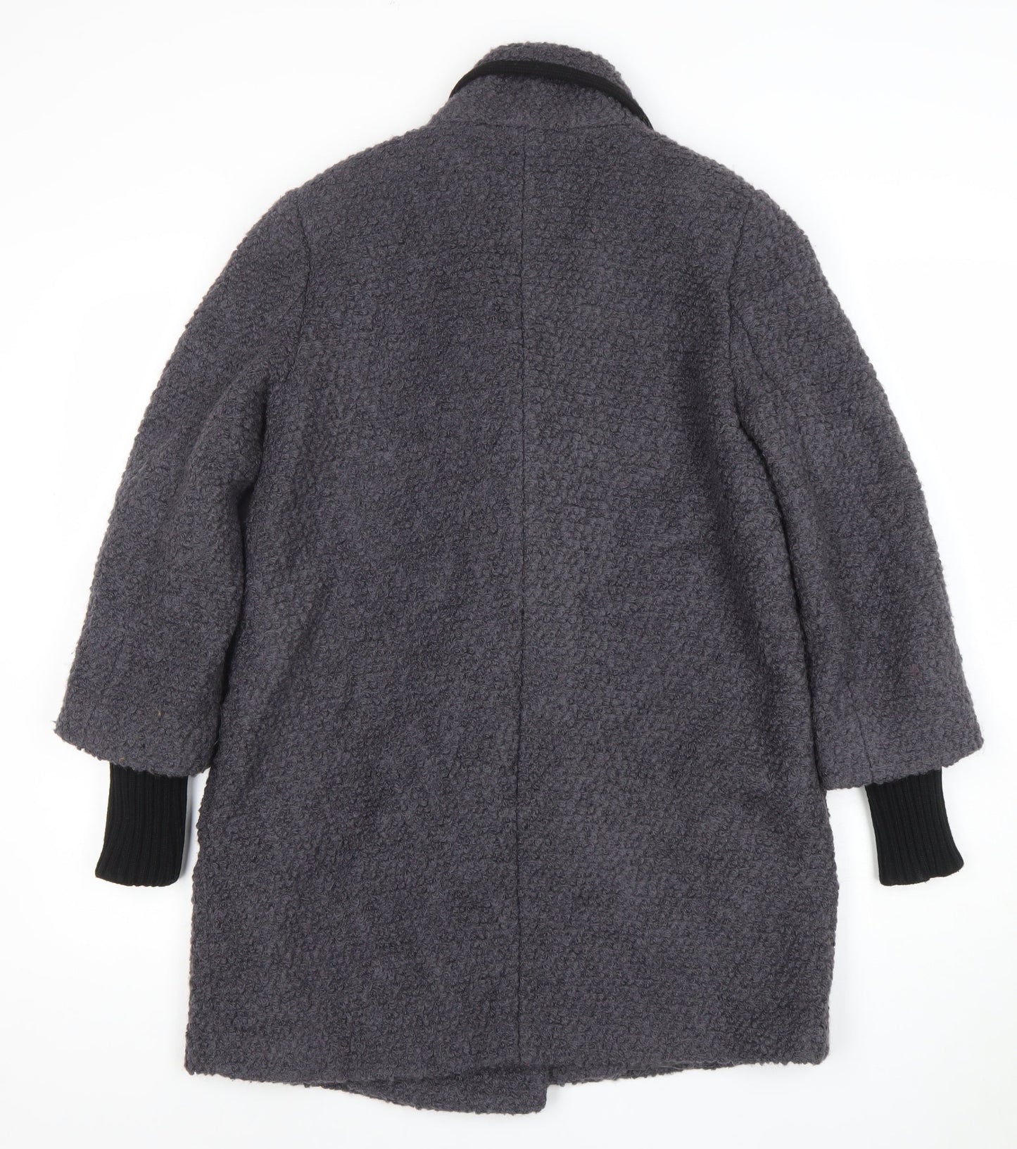 Womens UK Size S Oasis Grey Overcoat