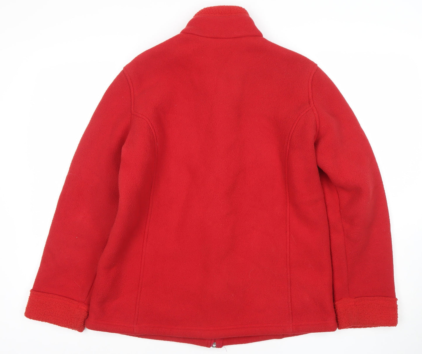 Womens UK Size 12 Marks and Spencer Red Duffle Coat