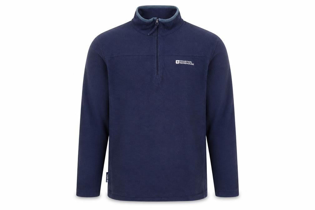 Mens UK Size S Mountain Warehouse Blue Pullover Sweatshirt