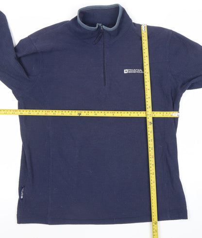 Mens UK Size S Mountain Warehouse Blue Pullover Sweatshirt