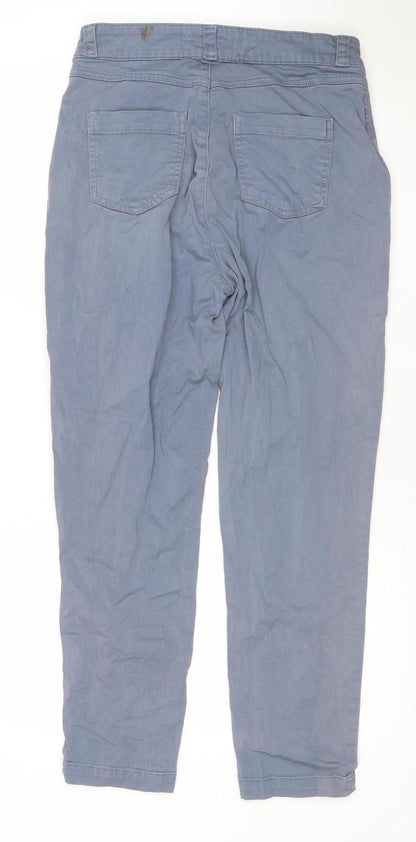 Primark Women’s Grey Straight Leg Jeans Size 10 Regular Denim