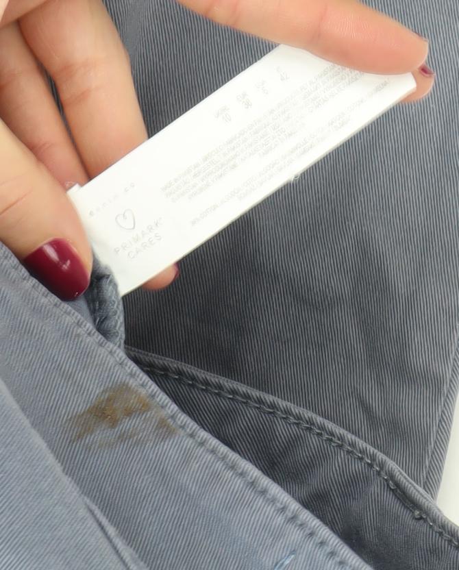 Primark Women’s Grey Straight Leg Jeans Size 10 Regular Denim