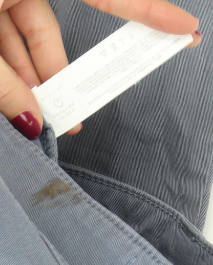 Primark Women’s Grey Straight Leg Jeans Size 10 Regular Denim