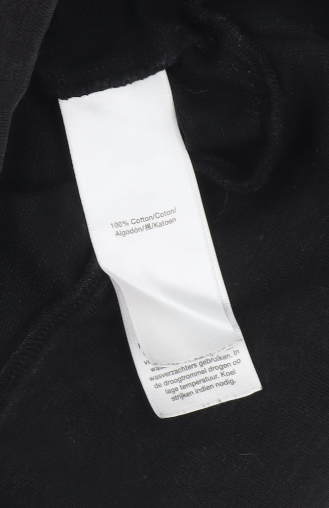 DKNY Sport Women's Black Hoodie Medium 100% Cotton Pullover