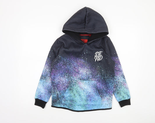 Boys UK Size 11-12 Years DFND Multicoloured Pullover Hoodie
