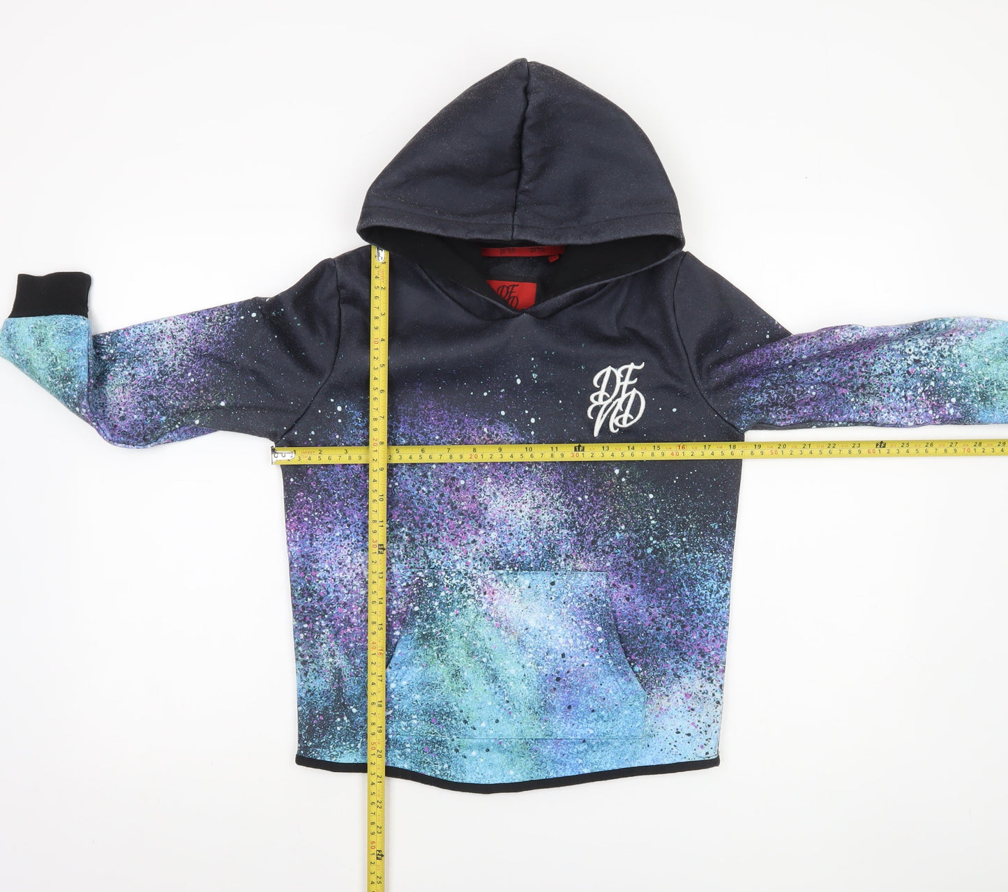 Boys UK Size 11-12 Years DFND Multicoloured Pullover Hoodie