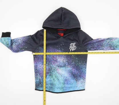 Boys UK Size 11-12 Years DFND Multicoloured Pullover Hoodie