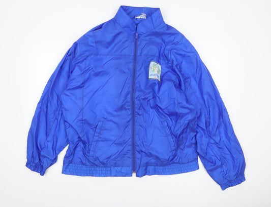 Womens UK Size 6 AK Sport Blue Windbreaker Coat