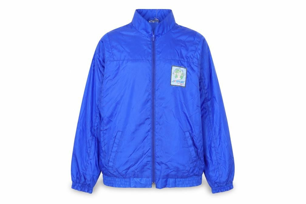 Womens UK Size 6 AK Sport Blue Windbreaker Coat
