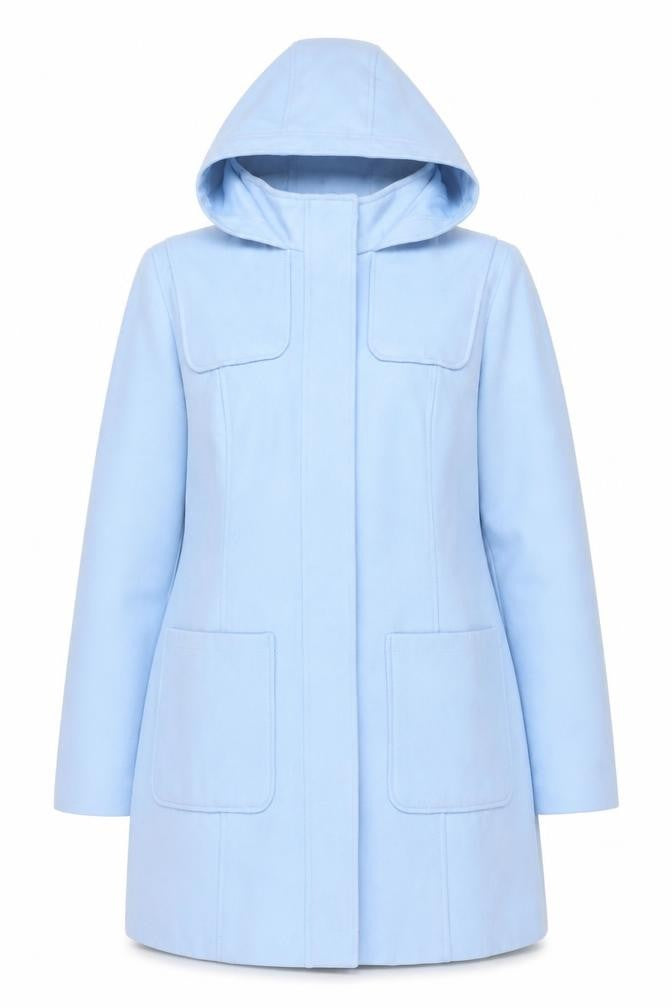 Womens UK Size 14 Damart Blue Rain Coat