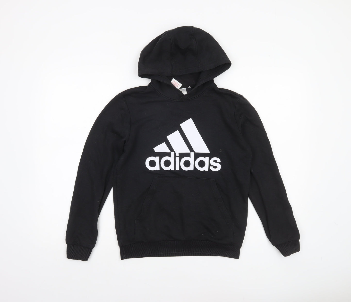 Boys UK Size 11-12 Years adidas Black Pullover Hoodie
