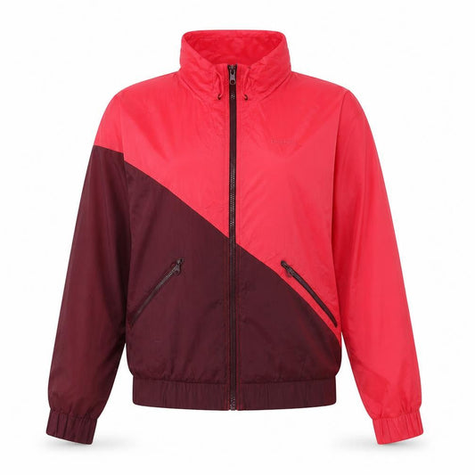 Womens UK Size S Reebok Red Windbreaker Coat