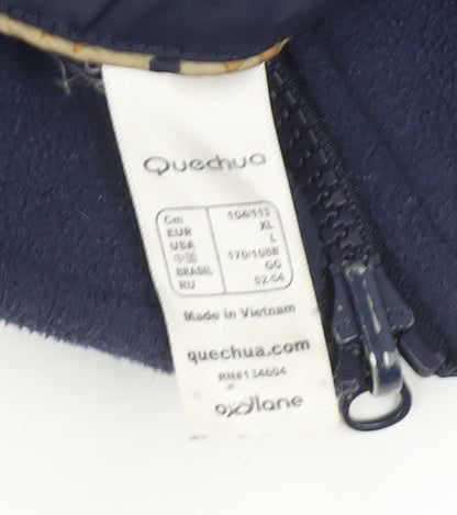 Womens UK Size 14 Quechua Blue Fleece