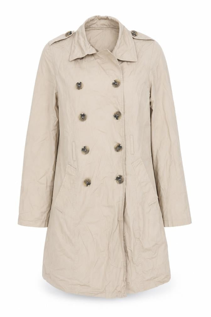 Womens UK Size 12 Avon Beige Trench Coat