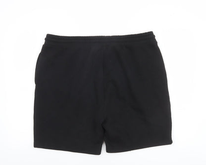 Keith Haring Men’s Black 2XL Sweat Shorts Elastic Waist Art Print