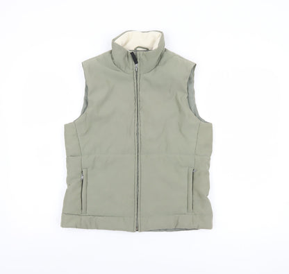 Womens UK Size 10 Dorothy Perkins Green Puffer Jacket