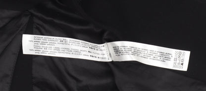 Zara Women’s Black Double-Breasted Blazer Jacket Size M Tailored
