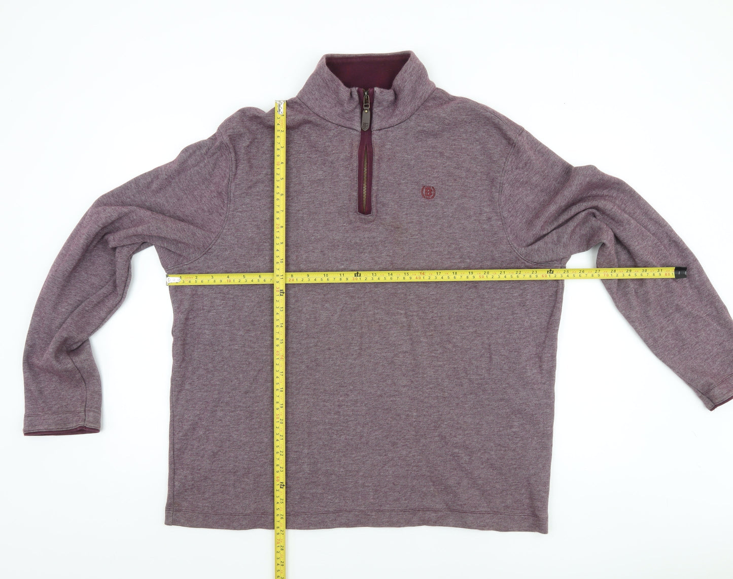 Mens UK Size XL Marks and Spencer Purple Pullover Sweatshirt
