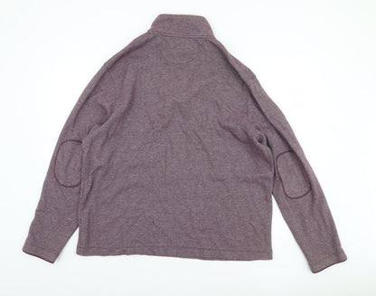 Mens UK Size XL Marks and Spencer Purple Pullover Sweatshirt