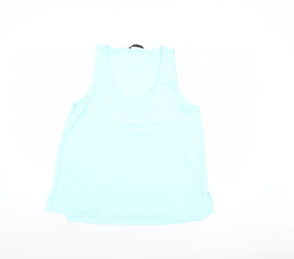 Dunnes Women’s Blue Basic Sleeveless Tank Top Size M