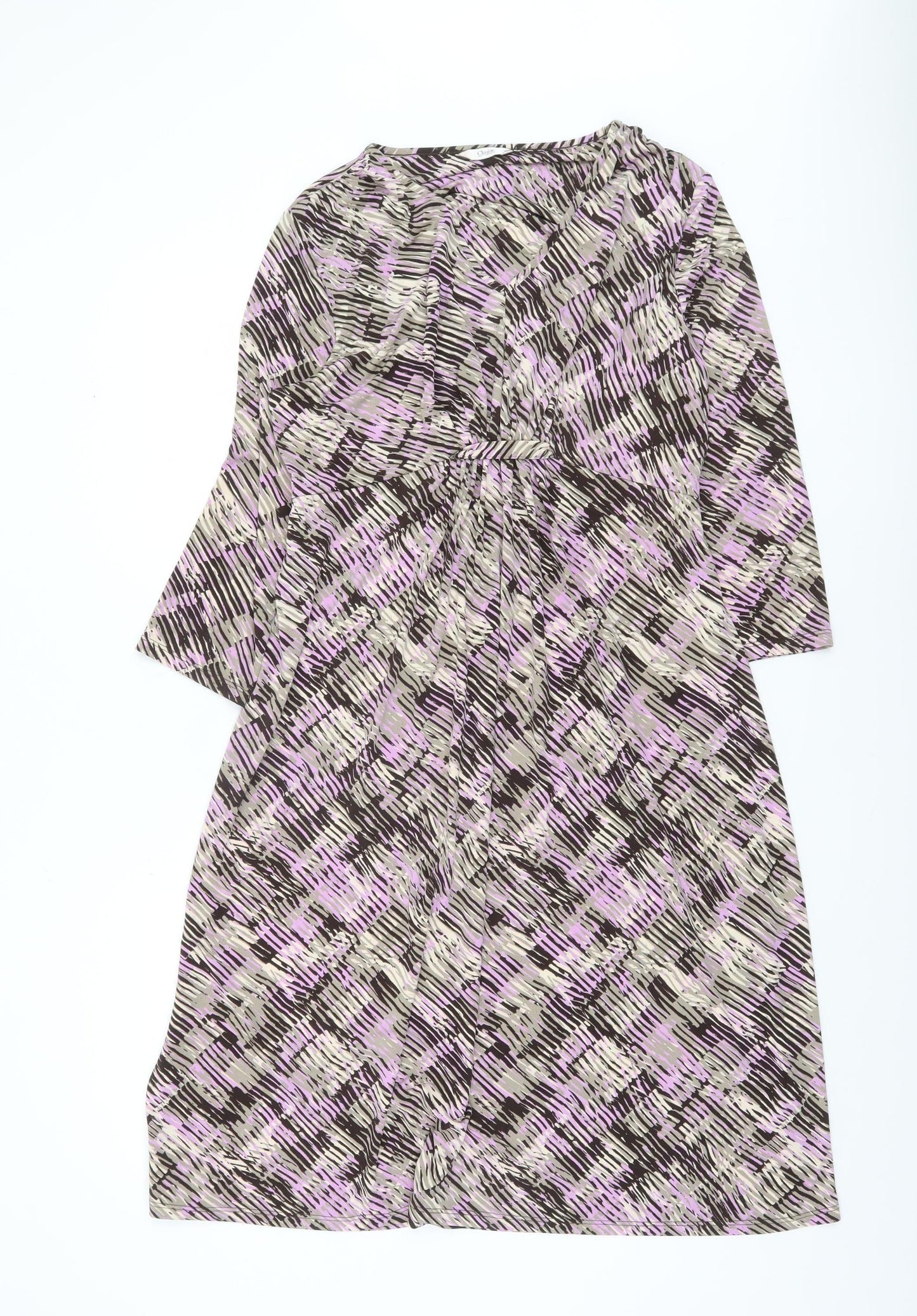 Womens UK Size 16 Marks and Spencer A-Line Dress