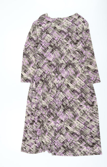 Womens UK Size 16 Marks and Spencer A-Line Dress