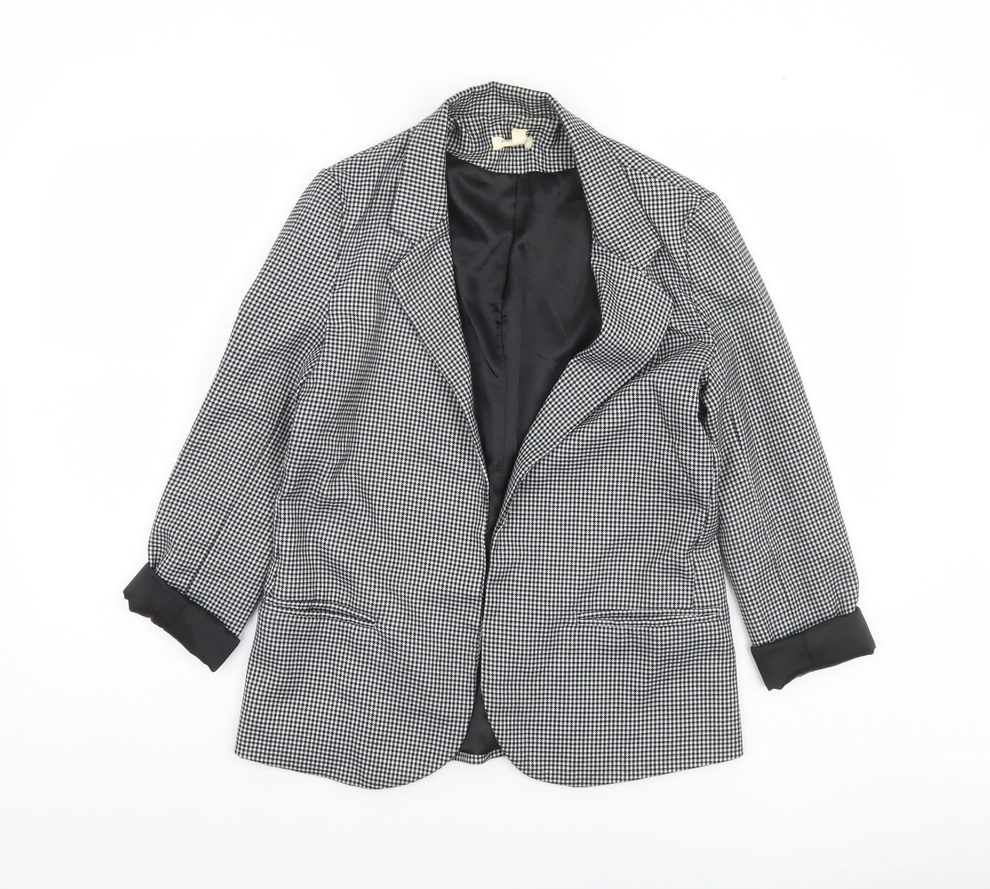 Womens UK Size S Silence + Noise Regular Black Blazer
