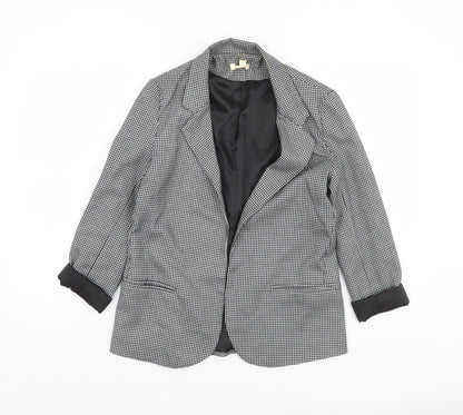 Womens UK Size S Silence + Noise Regular Black Blazer