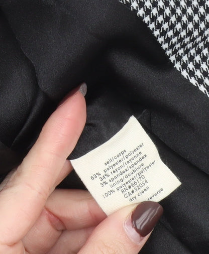 Womens UK Size S Silence + Noise Regular Black Blazer