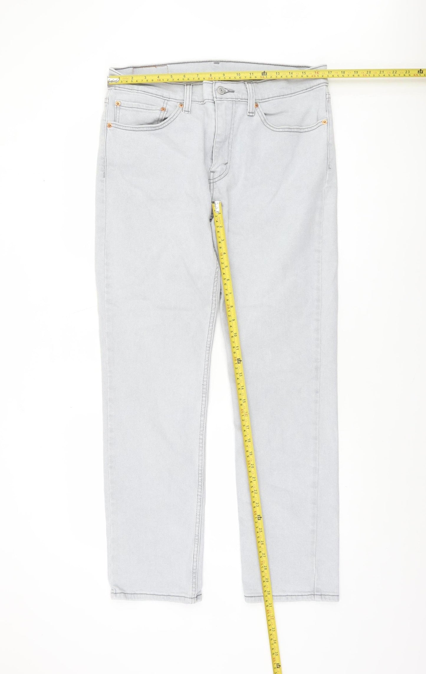 Levi's 511 Men's Grey Slim Fit Denim Jeans W34 L32