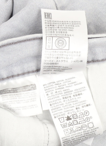 Levi's 511 Men's Grey Slim Fit Denim Jeans W34 L32