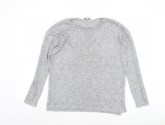 Womens UK Size S American Eagle Outfitters Grey Basic T-Shirt