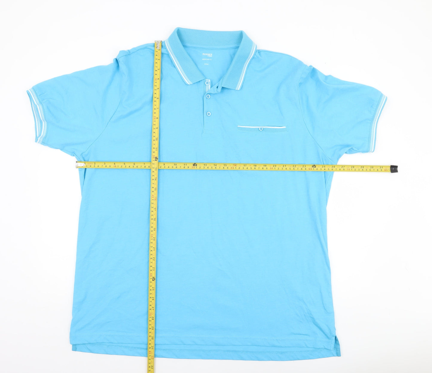 Mens UK Size 3XL Dunnes Stores Cotton Blend Polo Shirt
